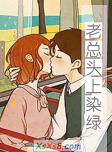 《老总头上染绿》小说封面